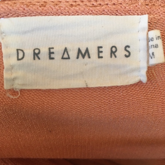 Peach Mid Length Cardigan Sweater Size M - Picture 3 of 10